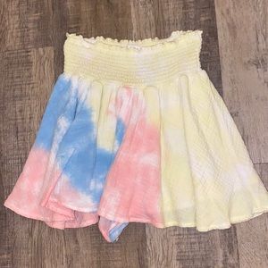 karlie tie dye skort. only worn a few times and a fun unique piece